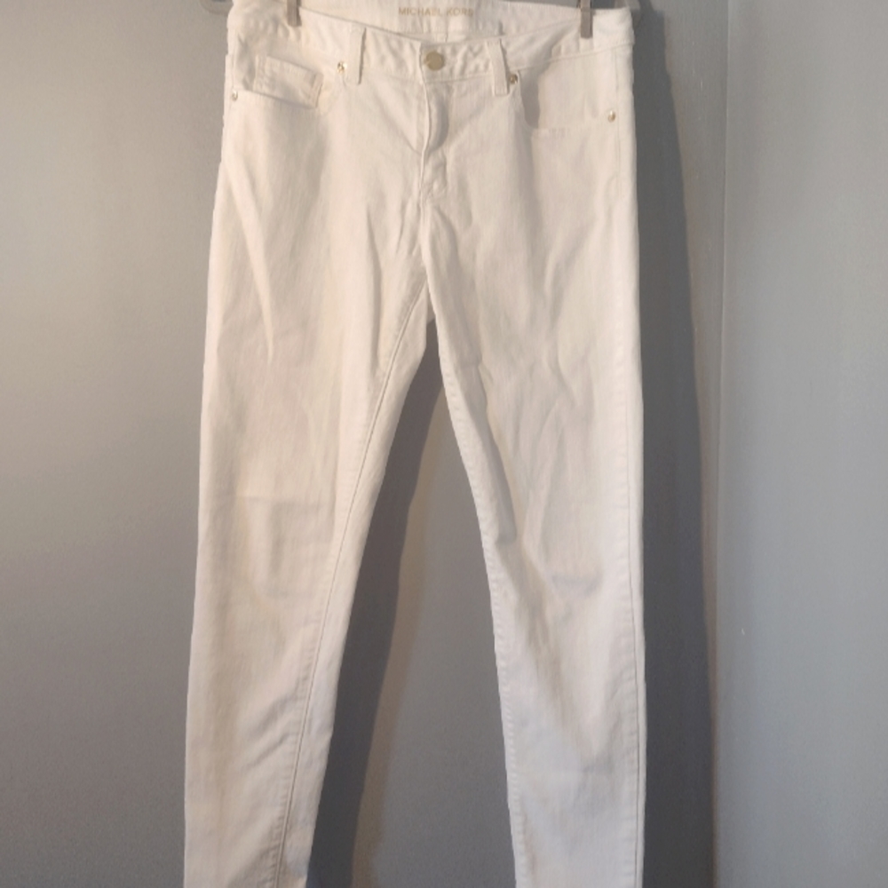 Michael kors white jeans
